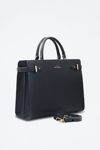 Mala em couro Orsay - Preto