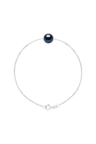 Pulseira Ouro branco e pérola de cultura