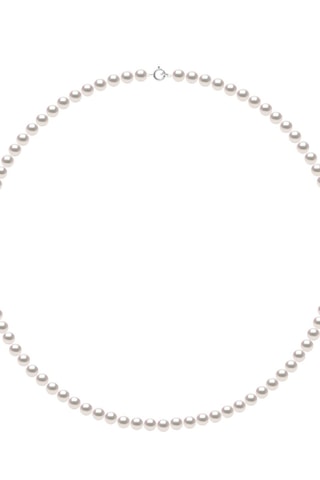 Colar Ouro branco e pérolas Akoya japonesas