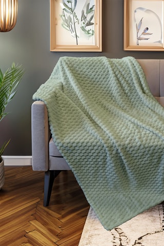 Plaid - Vert clair - 130 x 180 cm
