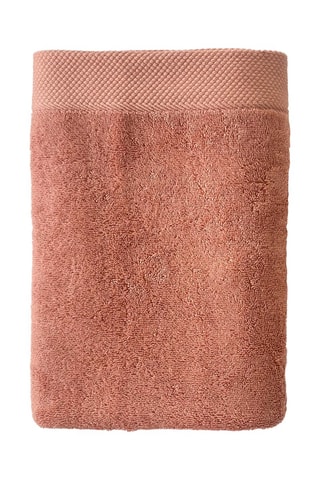 Drap de douche - Rose - 70 x 140 cm