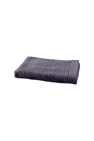 Serviette de toilette Anthracite - 50 x 100 cm