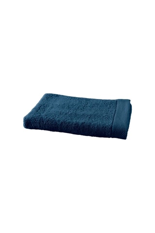 Serviette de toilette Bleu - 50 x 100 cm
