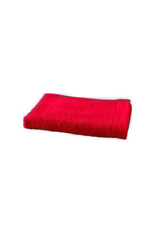 Serviette de toilette Rouge - 50 x 100 cm