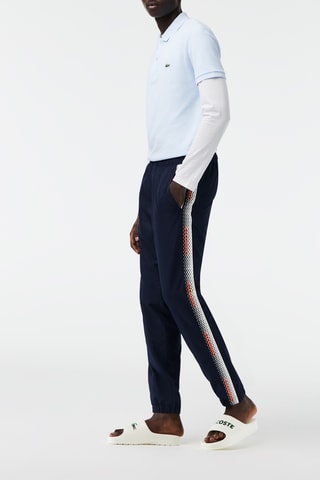 Calças de treino regular fit Lacoste Tennis - Azul-marinho