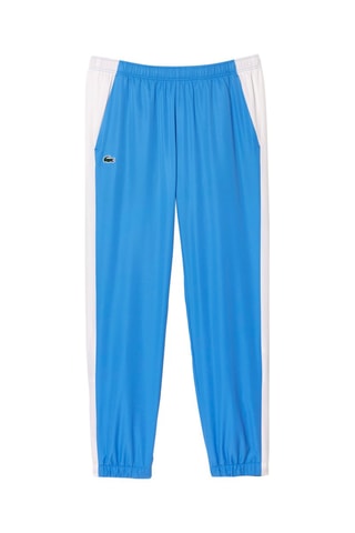 Calças de treino regular fit Lacoste Tennis - Azul-celeste e branco