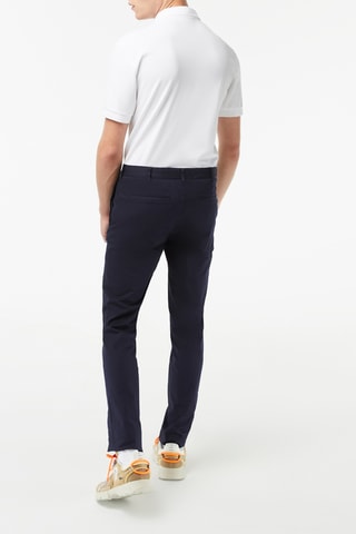 Calças chino slim - Azul-marinho