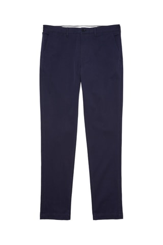 Calças chino slim - Azul-marinho