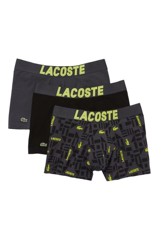 3 boxers - Antracite e preto
