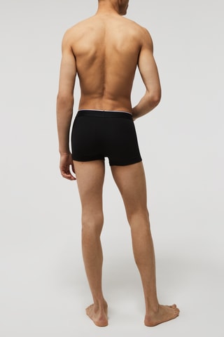 3 boxers - Preto e cinzento mesclado