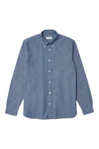 Camisa slim - Azul-marinho