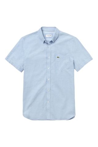 Camisa regular - Azul-celeste