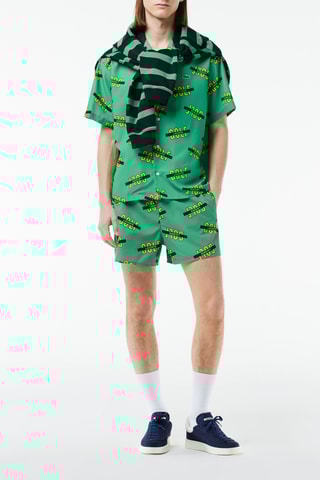 Camisa relaxed - Verde