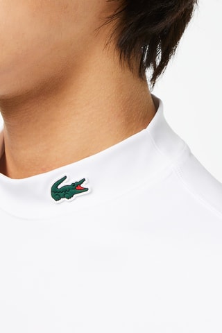 T-shirt tight fit Lacoste Tennis - Branco