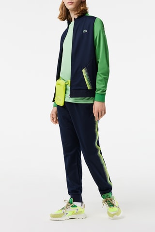 Sweat classic fit Lacoste Tennis - Azul-marinho e verde