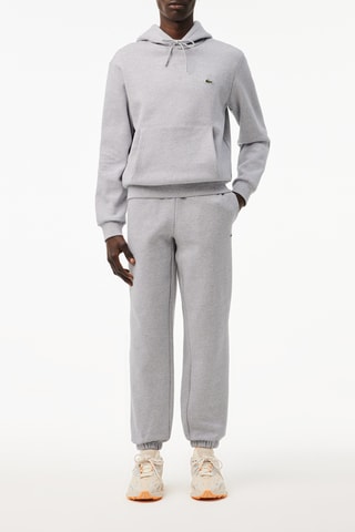 Sweat com capuz - Cinzento mesclado