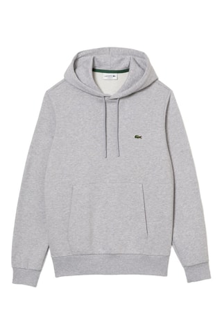Sweat com capuz - Cinzento mesclado