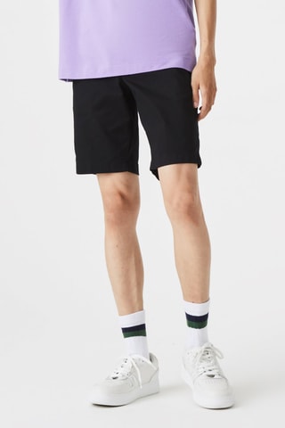 Bermudas slim - Preto