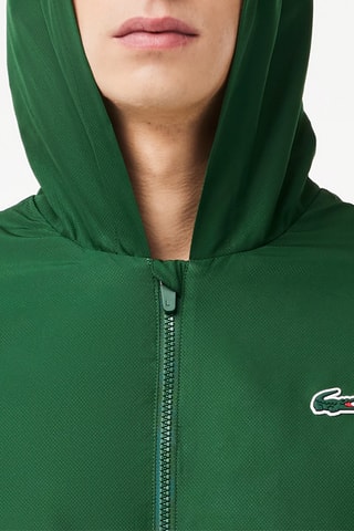 Casaco com capuz e calças de treino - Verde e branco