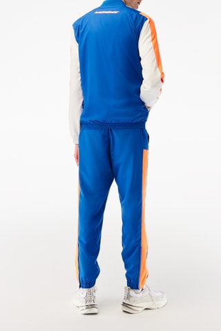 Fato de treino regular fit Lacoste Tennis - Azul e laranja