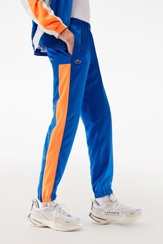 Fato de treino regular fit Lacoste Tennis - Azul e laranja
