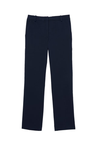 Calças chino slim - Azul-marinho