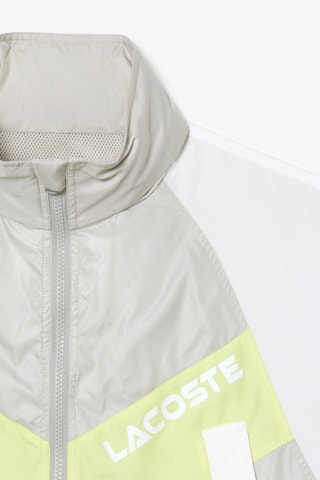Corta-vento oversize com capuz - Cinzento