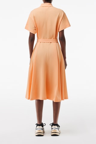 Vestido-camisa - Salmão