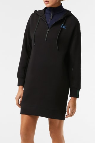Vestido-sweat loose - Preto