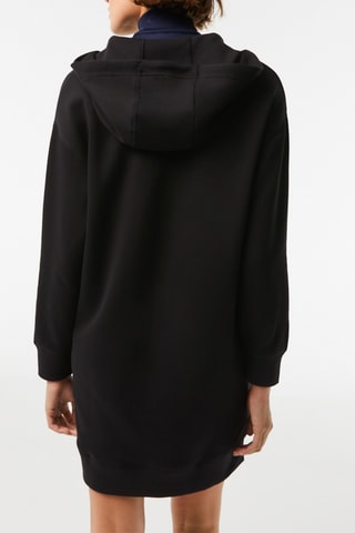 Vestido-sweat loose - Preto