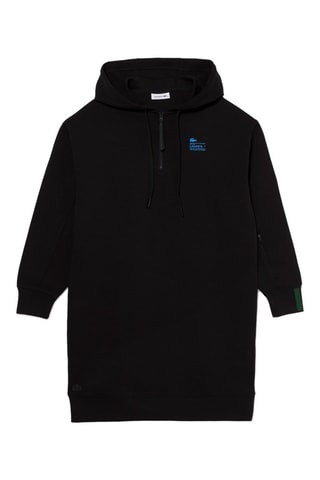 Vestido-sweat loose - Preto