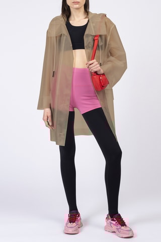 Leggings dobráveis cintura alta - Preto