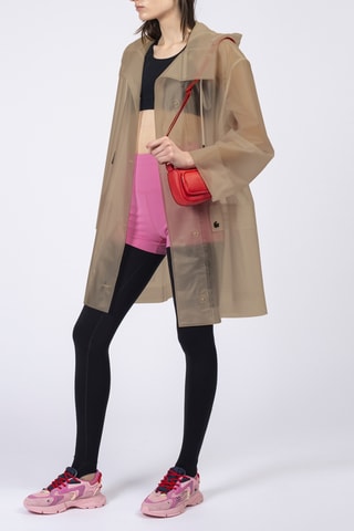 Leggings dobráveis cintura alta - Preto