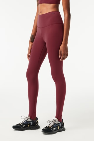Leggings dobráveis cintura alta - Preto