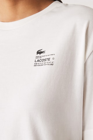 T-shirt loose - Branco