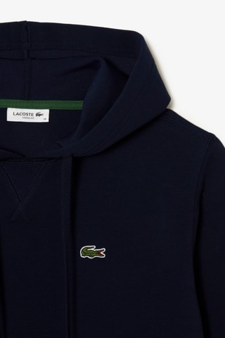 Sweat loose com capuz - Azul-marinho