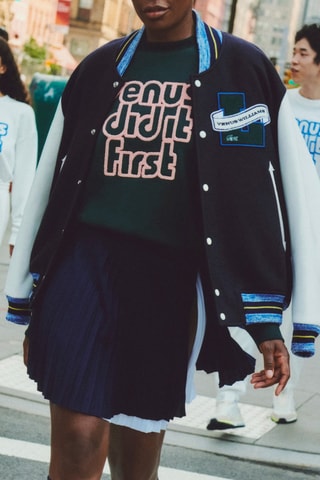 Sweat oversize x EleVen by Venus Williams - Azul-petróleo