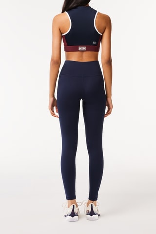 Leggings de desporto cintura alta - Azul-marinho