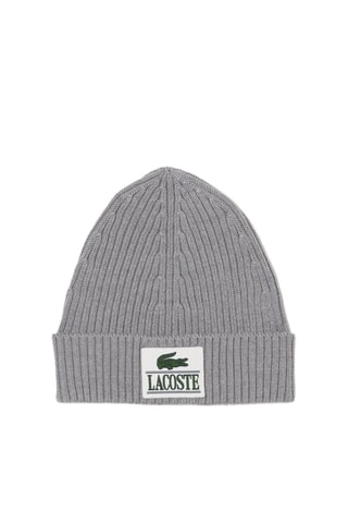 Gorro em lã - Cinzento-claro