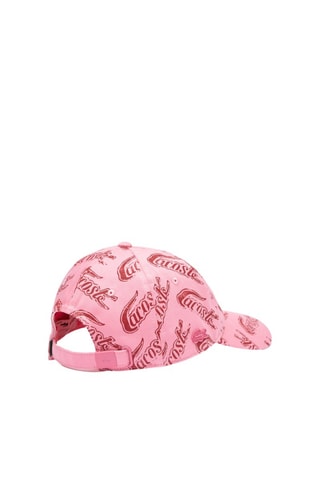 Boné em algodão biológico - Rosa
