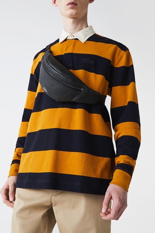 Bolsa de cintura em couro Preto