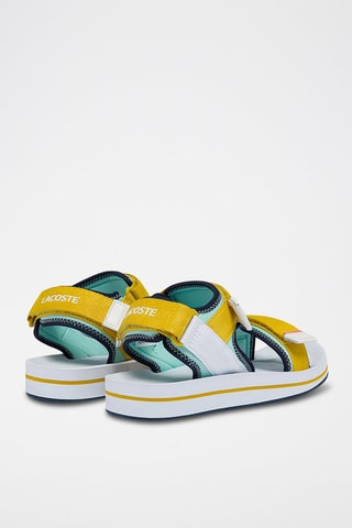 Sandálias Suruga 1 - Turquesa e amarelo