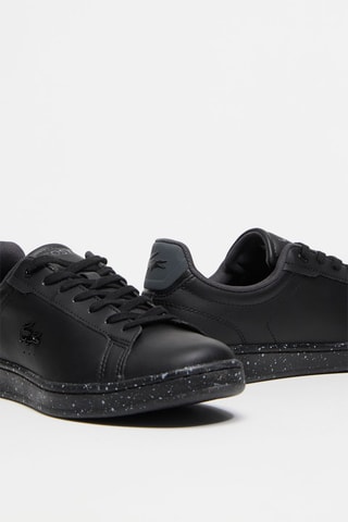 Sapatilhas em couro - Preto