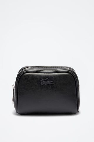 Porta-moedas em couro - Preto