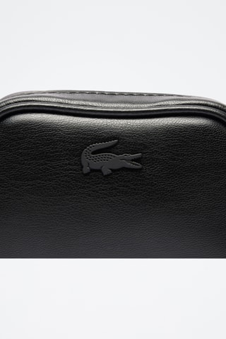 Porta-moedas em couro - Preto
