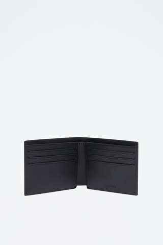Carteira de couro - Preto