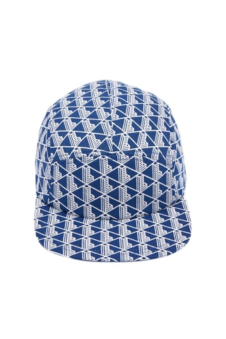 Boné em algodão biológico - Azul-escuro