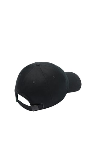 Boné em algodão biológico - Preto