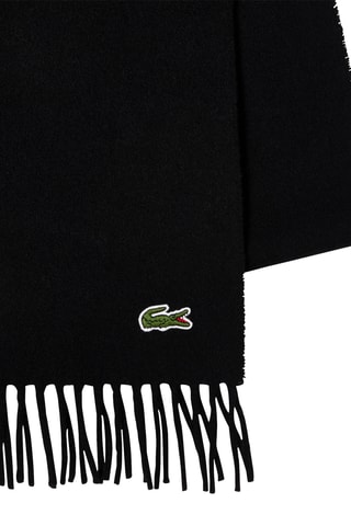 Écharpe em lã e caxemira - Preto