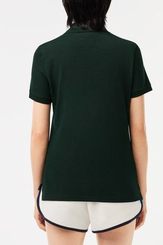 Polo regular - Verde-escuro